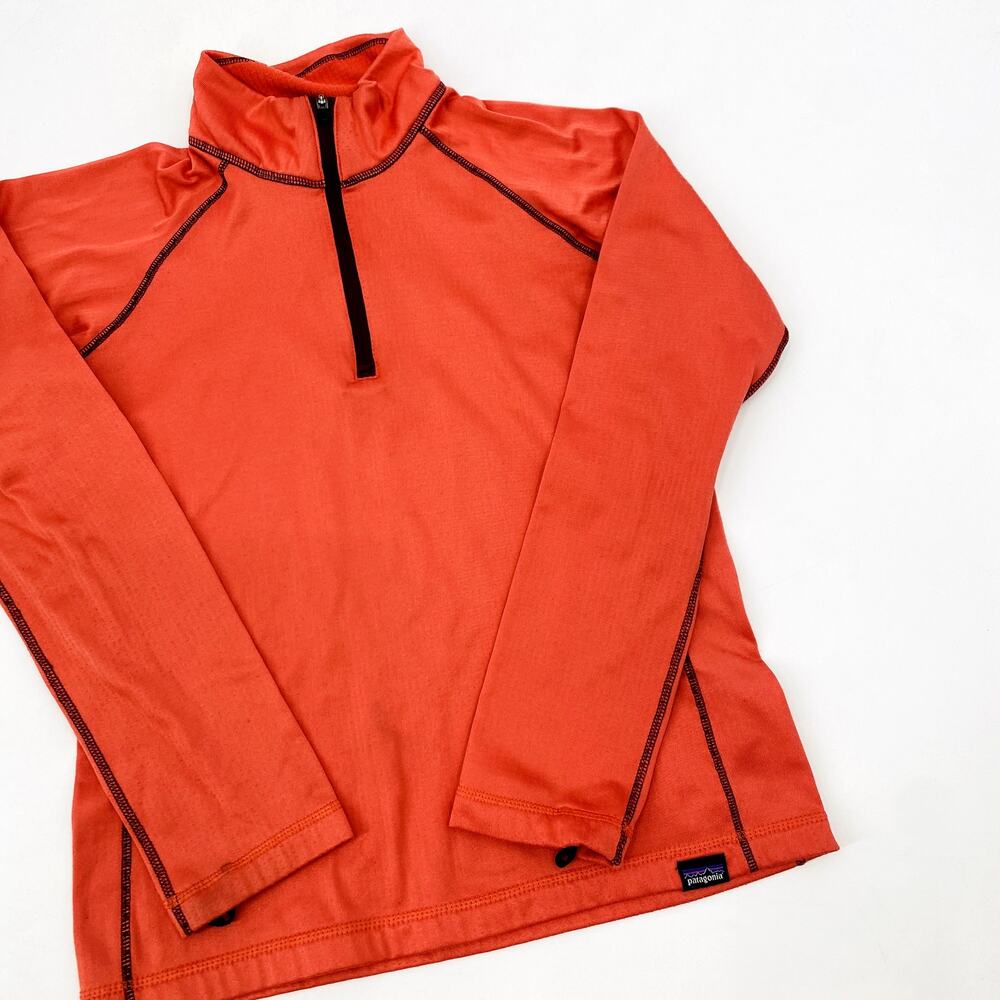 Patagonia waffle thermal half zip